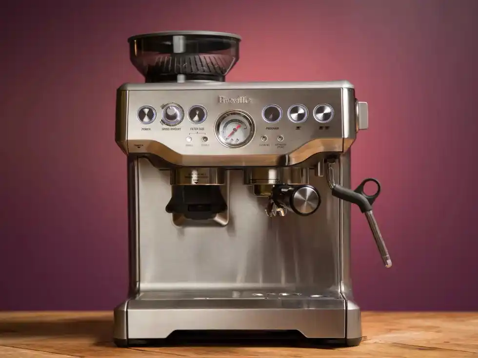 máy pha cà phê Breville 870 – thiết kế thép không gỉ
