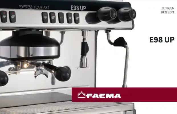 Faema E98 UP 2 Group – bảng điều khiển